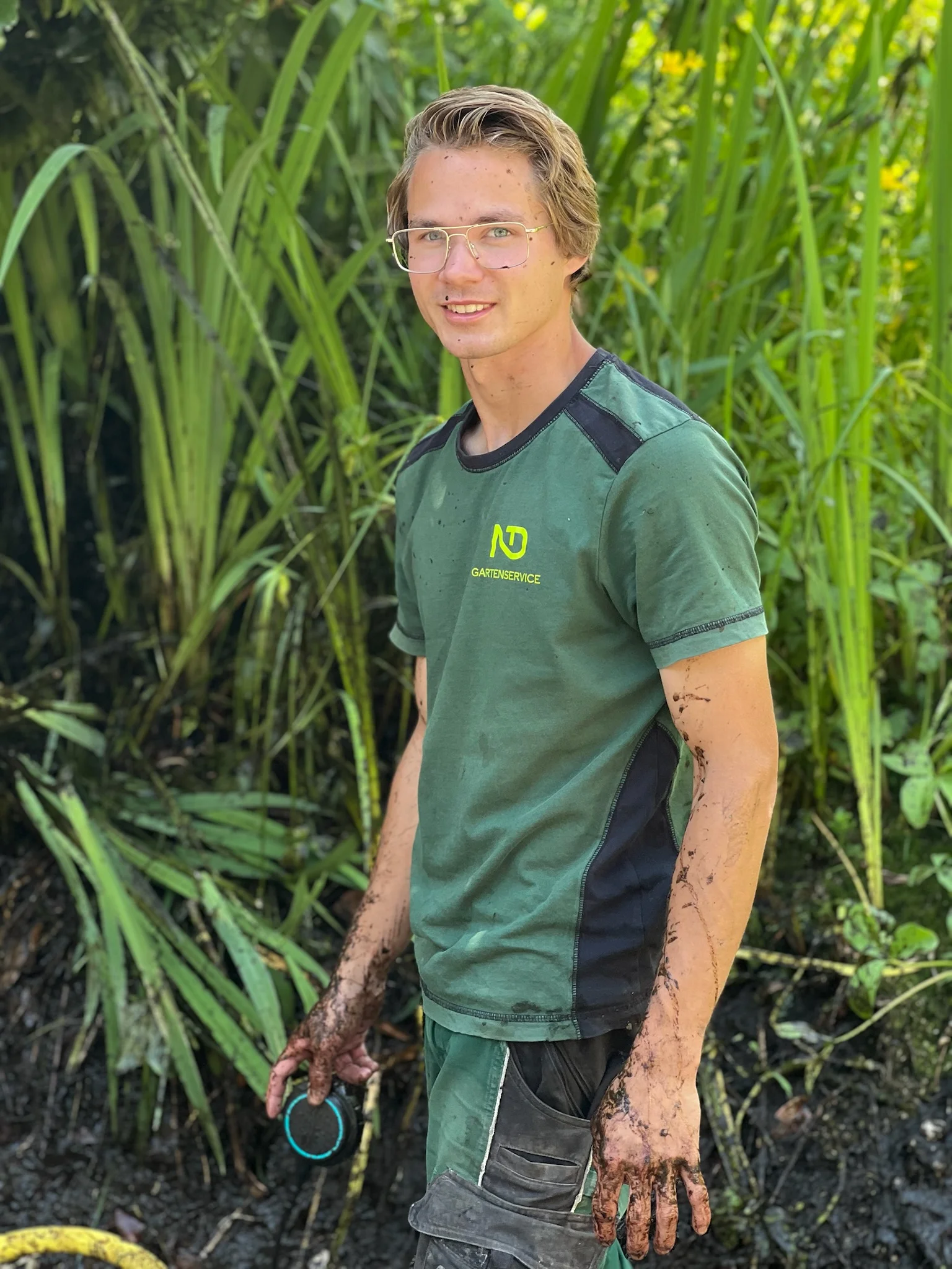 Professioneller Gartenbau