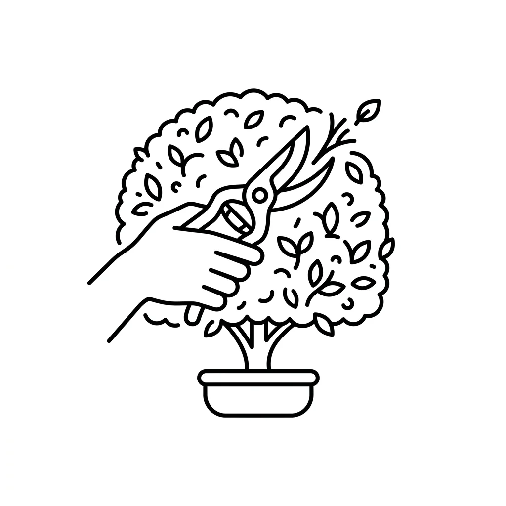 Gartenpflege Illustration
